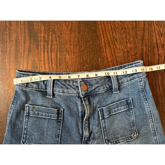 Old Navy Extra High Rise Wide Leg Jeans Size 4 - Picture 6 of 12